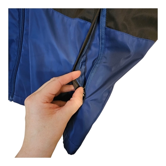 Fila Lightweight Jacket Mens Large Size Zipper Pockets - Picture 4 of 10